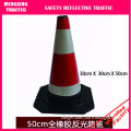 top quality rubber traffic cone in China